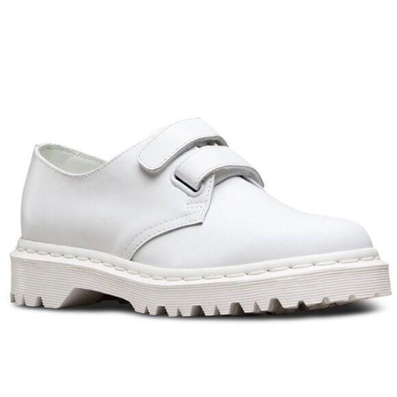 DR. MARTENS LAUREEN IN WHITE VENICE size 7 A3 - Picture 1 of 9